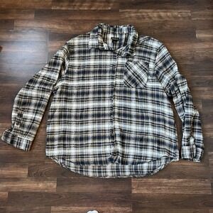 Stanley Workwear Long Sleeve Button Up Plaid Shirt‎ Mens Size 2XL